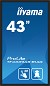 Preview: iiyama TF4339AS-B1AG Signage-Display (42.5") LED 4 hinten