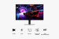 Preview: Samsung 32" Odyssey OLED G8 (G81SF) 4K 240 Hz Gami rechts