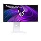 Preview: LG 34GX90SA-W, 34" UWQHD OLED 3440×1440, Curved 80 hinten