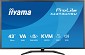 Preview: iiyama ProLite X4373UHSU-B2 - 108 cm (42.5") 3840 x 2160 Pixel 4K 560