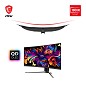 Preview: MSI MAG 341CQPDE QD-OLED Computerbildschirm 86,4 c hinten