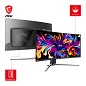 Preview: MSI MAG 341CQPDE QD-OLED Computerbildschirm 86,4 c links