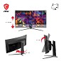 Preview: MSI MAG 341CQPDE QD-OLED Computerbildschirm 86,4 c oben