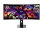 Preview: MSI MPG 341CQR X36 - OLED-Monitor - Gaming - gebog oben