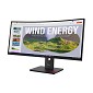 Preview: Lenovo ThinkVision T34WD-40 LED display 86,4 cm (3 hinten