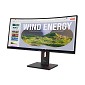 Preview: Lenovo ThinkVision T34WD-40 LED display 86,4 cm (3 links