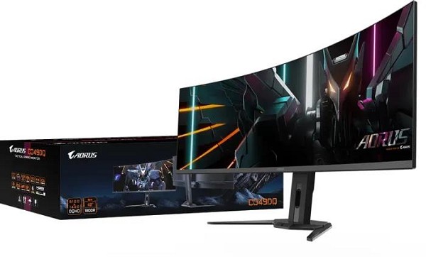 GIGABYTE Aorus CO49DQ, 49"  außen außen