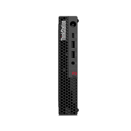 Preview: Lenovo ThinkStation P3 Tiny Gen 2 - Mini - Ultra 9 285 - vPr hinten