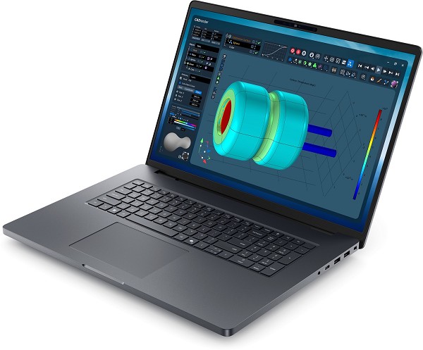 Preview: DELL Pro Max MB18250 Intel Core Ultra 7 265HX Mobi hinten