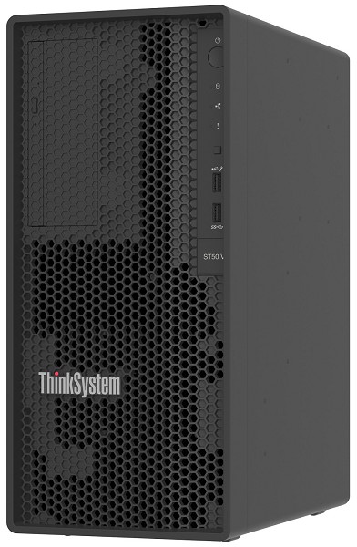 Preview: Lenovo ThinkSystem 7DF31001EA Server 960 GB Tower hinten