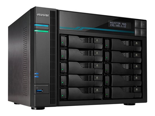 ASUSTOR Lockerstor 10 AS6510T - NAS-Server  vorne