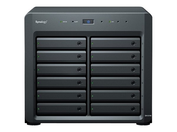 Synology DX1215II - Festplatten-Array  hinten hinten