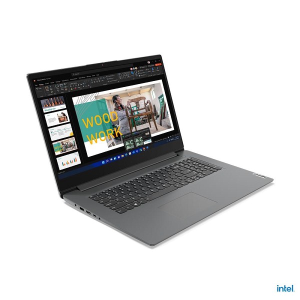 Preview: Lenovo V17 G4 IRU Iron Grey, Core i5-13420H, 16GB RAM, 512GB hinten