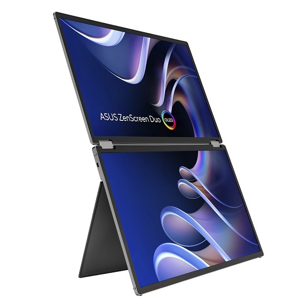 Preview: ASUS ZenScreen Duo OLED MQ149CD Computerbildschirm rechts