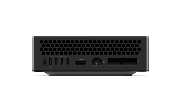 Preview: Lenovo ThinkStation PGX – NVIDIA GB10 Grace Blackw hinten