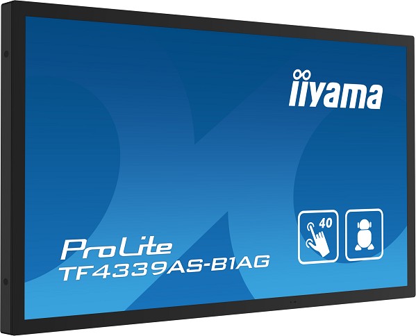 iiyama TF4339AS-B1AG Signage-Display (42.5") LED 4 oben