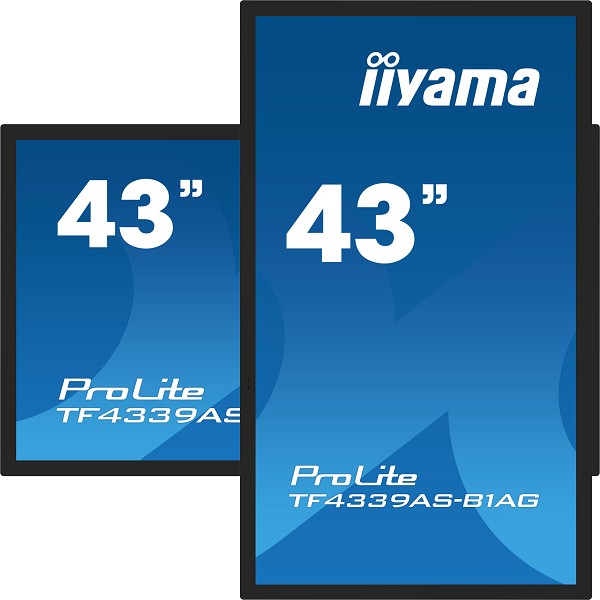 iiyama TF4339AS-B1AG Signage-Display (42.5") LED 4 unten