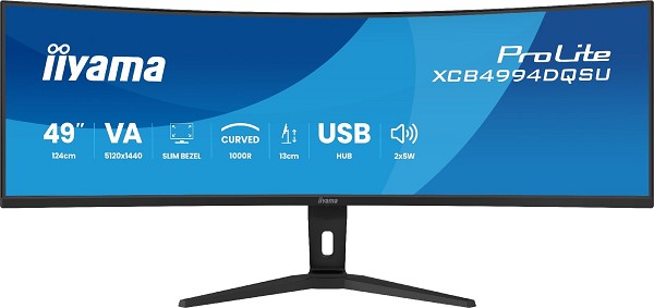 iiyama ProLite XCB4994DQSU-B1, 49