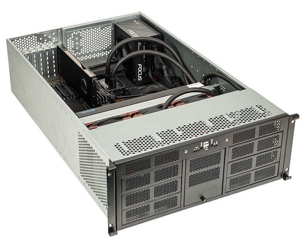 Preview: bluechip BUSINESSline WS1310R – AMD Ryzen Threadripper 7960X hinten