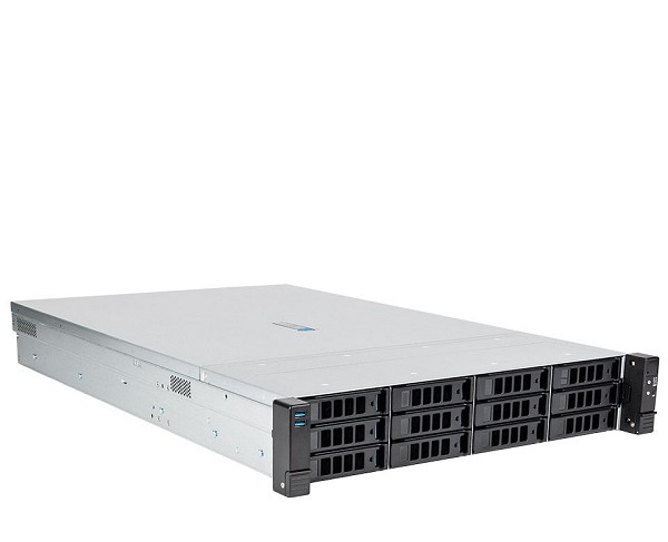 Preview: bluechip SERVERline R42321r Collax HA-Edition, 2 × 2HE Rack, hinten