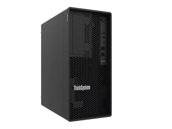 Lenovo ThinkSystem ST45 V3 - Server - Tower - 1-We hinten