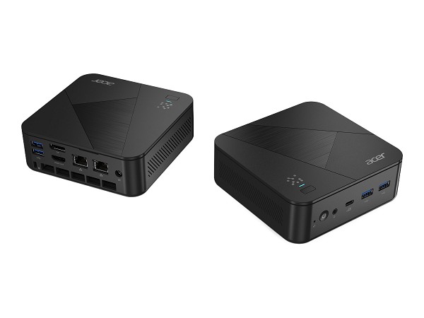 Preview: Acer Revo Box AI RB102-LNL - Barebone - Mini-PC - hinten