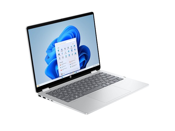 HP OmniBook 5 Flip Laptop 14-fp0471ng - Flip-Desig oben
