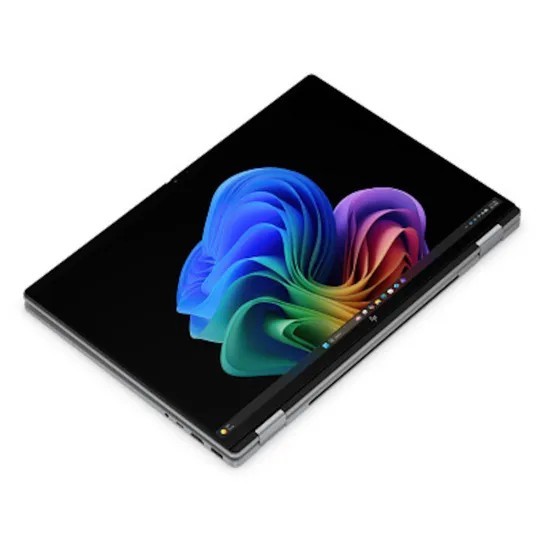 Preview: HP OmniBook X Flip 16-cc0451ngx, 16 Zoll OLED Touch, AMD Ryz hinten