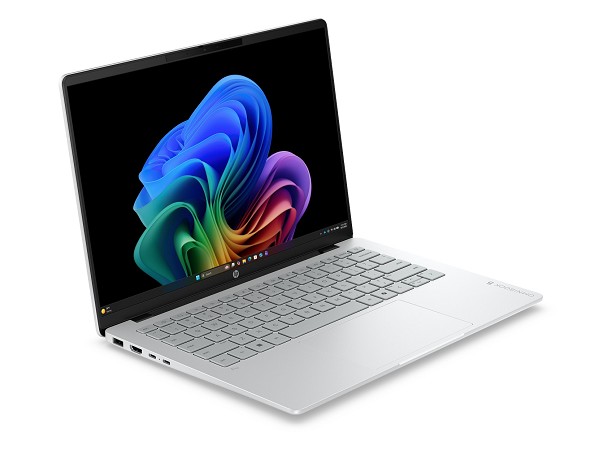 Preview: HP OmniBook 5 AI 14, 14 Zoll 2K OLED, Intel Core Ultra 7 355 hinten