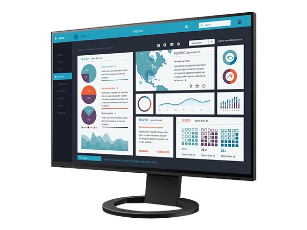 EIZO FlexScan EV2495-BK - Mit FlexStand - LED-Moni