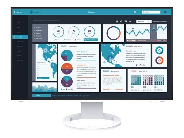 EIZO FlexScan EV2795-WT - Mit FlexStand - LED-Moni