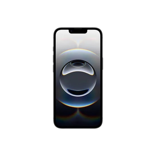 Preview: Apple iPhone 16e – 256 GB, Schwarz, 6,1 Zoll, Apple A18, iOS hinten