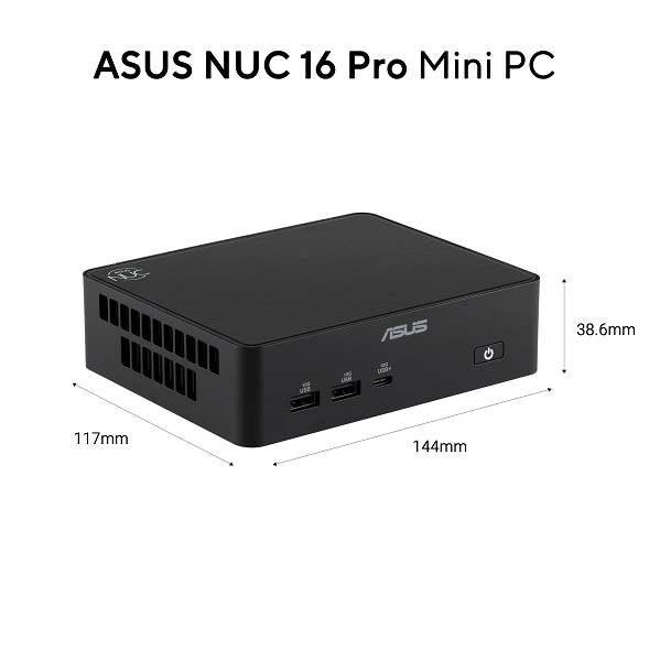 ASUS NUC 16 Pro Slim Mini PC RNUC16GDKU5663N2 (Int