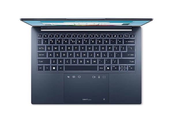 Acer Swift Go 14 AI OLED SFG14-I71-983G, 14" WUXGA OLED, Int oben