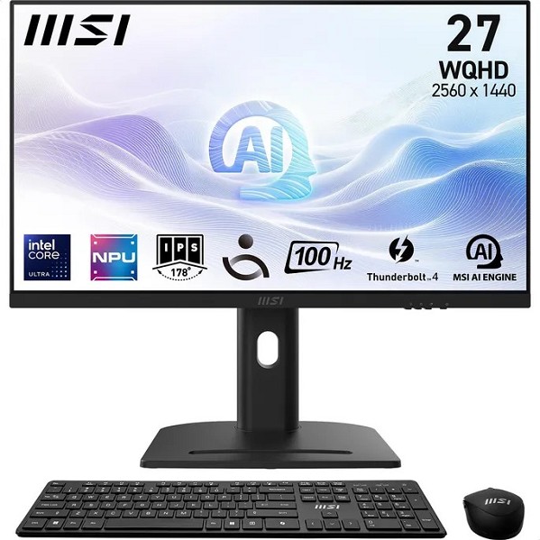 MSI Modern AM273QP AI 1UMG-409AT, 27" WQHD IPS 100Hz, Intel Core  464
