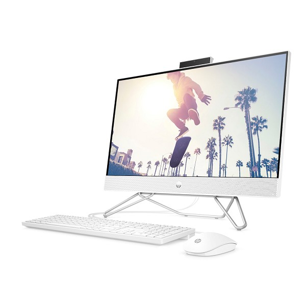 HP All-in-One 24-cb1102ng, Starry White, Core i5-1 rechts