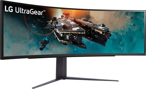 LG UltraGear 49GR85DC-B, 49" unten unten