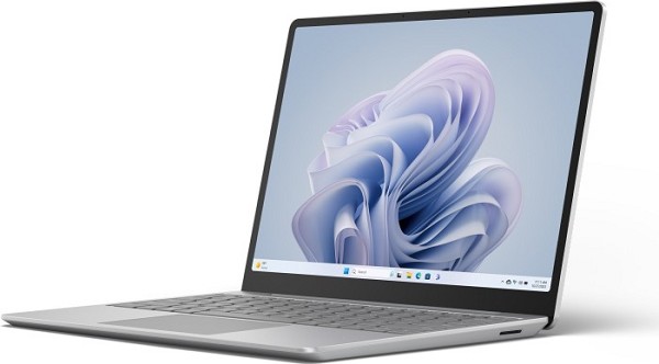 Microsoft Surface Laptop Go 3 Business Platin, Cor oben