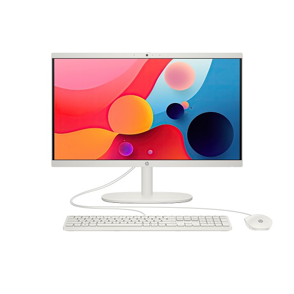 HP All-in-One 22-dg0100ng, Kaschmir Weiß, N100, 8G