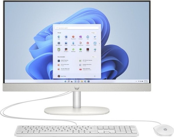 HP All-in-One 24-cr0005ng Starry White, Ryzen 7 77