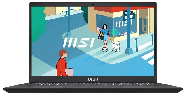 MSI Modern 15 B12MO-851, Classic Black, Core i5-12