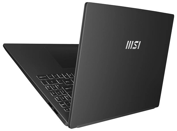 MSI Modern 15 B12MO-851, Classic Black, Core i5-12 oben