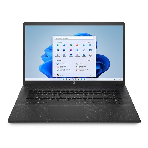 HP 17-cn3132ng, Jet Black/Starry Black, Core i3-N3