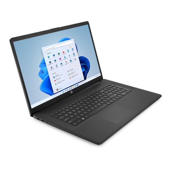 Preview: HP 17-cn3132ng, Jet Black/Starry Black, Core i3-N3 hinten