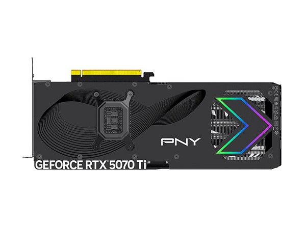 PNY GeForce RTX 5070 Ti ARGB EPIC-X RGB OC - Grafi oben