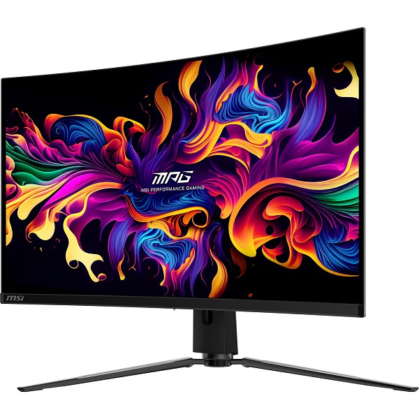 Preview: MSI MPG 321CURXDE QD-OLED Computerbildschirm 80 cm hinten