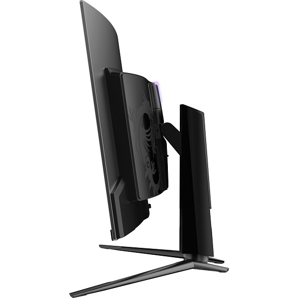 MSI MPG 321CURXDE QD-OLED Computerbildschirm 80 cm vorn links