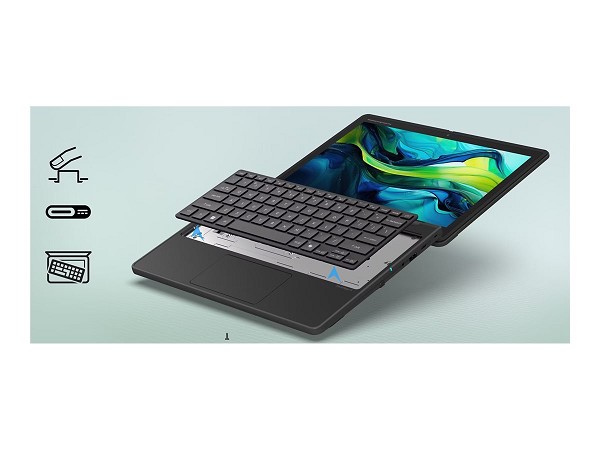 Acer TravelMate B3 Spin 12 TMB312RN-31-TCO - 31 cm oben