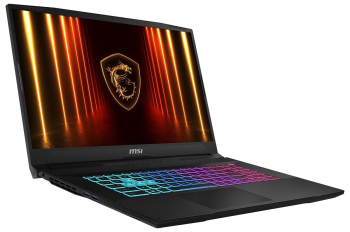 Preview: MSI Katana 17 HX B14WFK-227, Core Black, Core i7-1 hinten