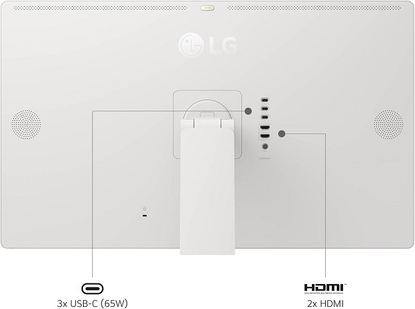 LG Smart Monitor Swing 32U889SA-W, 31.5" oben